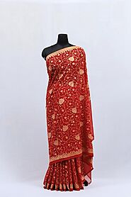 Thread Work Sarees