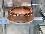 Full chocolate round cake | Yaadgaar eastlondon