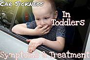 Car Sickness in Toddlers Symptoms