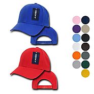 Decky Kids Size Boys Girls Pro Style Baseball Hats Caps Snapback Solid – Casaba Shop