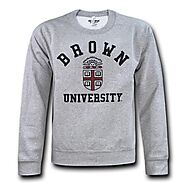 NCAA Brown University Crewneck Game Day Fleece Pullover Sweaters Heath – Casaba Shop