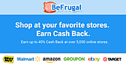 BeFrugal - The #1 Site for Cash Back & Coupons