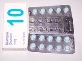 Dextripam (Diazepam) 10mg by MBL Pharma x 1 Strip - World Of clinix
