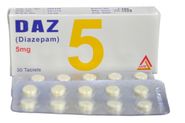 Generic Diazepam DAZ 5mg by Safe-Pharma x 1 Blister - World Of clinix