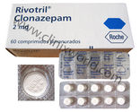 Rivotril (Clonazepam) 2mg by Roche x 1 strip - World Of clinix