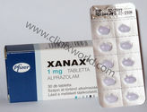 Xanax (Alprazolam) 1mg by Parke-Davis x 1 Blister - World Of clinix
