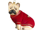 French Bulldog Christmas Ornaments - French Bulldog Christmas Ornaments