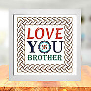 Love You Brother Photo Frame - Indiagift.in