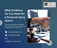 What Evidence Do You Need for a Personal Injury Claim?