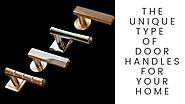 4 different type of door handles which are very popular in the market