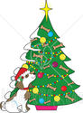 Cute Dog Christmas Tree Decorations