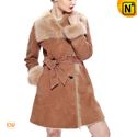 Chicago Womens Toscana Shearling Fur Coat CW640232