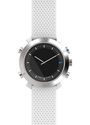 COGITO Classic Smart Bluetooth Connected Watch for Smartphones - Retail Packaging - White Alpine