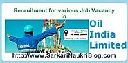 Grade-A B C Officer Recruitment in Oil India Limited 2020