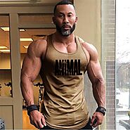 Summer Brand Fitness Tank Top Men Bodybuilding 2019 Gyms Clothing Fitness Men Shirt slim fit Vests Mesh Singlets Musc...