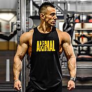 New Gyms Tank Top Summer Brand Cotton Sleeveless Shirt Casual Fashion Fitness Stringer Tank Top Men bodybuilding Clot...