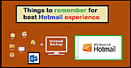 Things to remember for best Hotmail experience | Posts by contactsupporthelp | Bloglovin’