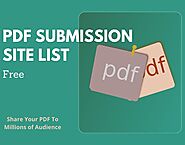 Why PDF submission is very important?