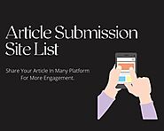 Article Submission Guidelines With Tips & Tricks