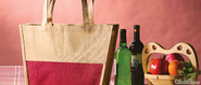 Jute Bags, Jute Shopping Bags, Jute Wine Bottle Bags - Sonki Creations