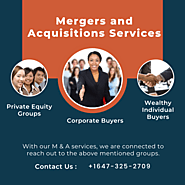 Professional Mergers and Acquisitions Services Provider