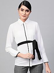 Shirts For Women Online- Buy Women Shirts Online In India At Runwayin