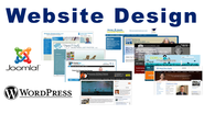 Joomla website design, Joomla web design services
