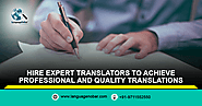 Maximize your business reach to International audience through effective translations