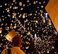 Yi Peng, the lantern festival