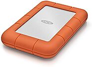 LaCie LAC9000298 Rugged Mini 2TB External Hard Drive Portable HDD - USB 3.0 USB 2.0 Compatible, Drop Shock Dust Rain ...