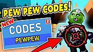 "ALL" 7 New Codes!! IN Pew Pew Simulator - Roblox - Detailed Stone