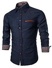 COOFANDY Men's Casual Dress Shirt Button- Buy Online in Great Britain at Desertcart
