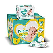 Pampers Swaddlers Diapers and Baby Wipes - $47.37 {originally $62.98}