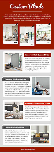 Custom Blinds Vancouver