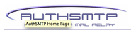 Outgoing authenticated SMTP server and email relay service (solves most SMTP and email relay errors).