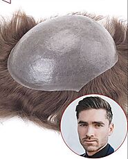 SuperSkin Remy hair topper for men