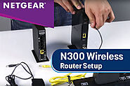 Netgear N300 wireless router setup