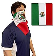 1 Dozen Decky Bandanas Mexico Flag Single Sided 100% Cotton Head Wrap – Casaba Shop