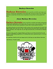 We Are provide Unique and gourmet, ½ lb Buckeye Brownies by Buckeye Brownies - Issuu