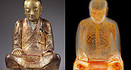 Scan Reveals Mummified Monk Inside 1,000-Year-Old Buddha Statue