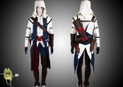 Assassin's Creed 3 Connor Cosplay Costume Outfit