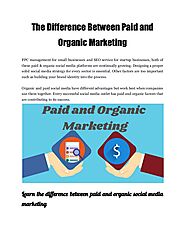 The Difference Between Paid and Organic Marketing