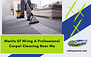 Merits Of Hiring A Professional Carpet Cleaning Near Me | FL