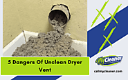 5 Dangers Of Unclean Dryer Vent