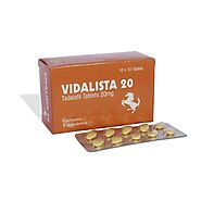 Vidalista 20 Drug - Chep and Effective Erectile Dysfunctions Pills