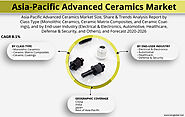 Asia-Pacific Advanced Ceramics Market Size, Share, Analysis, Industry Report and Forecast 2020-2026