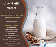 Almond Milk Market By Knowledge Sourcing Intelligence