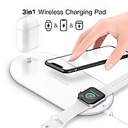 SINREGeek Best 3 in 1 wireless charger airpods pro，Iphone and Apple wa – Wireless520