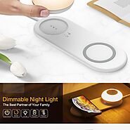 Led Night Light Lamp Wireless Charging Station For For Living Rooms An – Wireless520