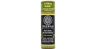 TreeWear Citrus Burst, Natural Deodorant with Lemon & Tea Tree Essential Oils